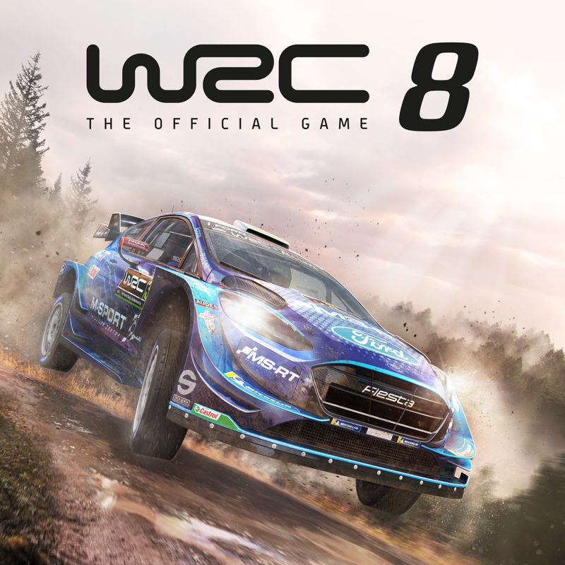 WRC 8 box art for Playstation 4